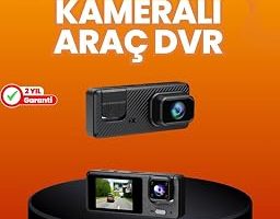 Araç İçi Güvenlik Kamerası | 3 Kanallı 24 Saat Park Kaydı Destekli — %25 İndirim | Amazon TR Fırsatı