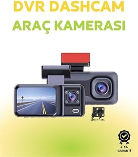 1080p Ön 720p Arka ve İç Kamera ile%100 Kapsama – Gece Görüşlü Araç Kamerası