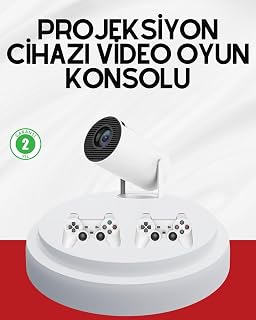 3D Oyun Destekli Kablosuz Ev Sinema Projeksiyon Cihazı