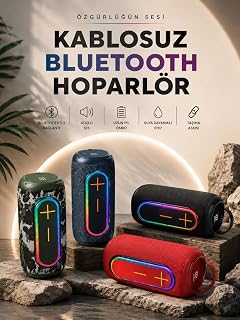 Kablosuz Bluetooth Hoparlör Taşınabilir
