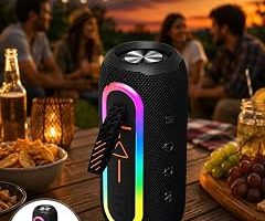 Kablosuz Bluetooth Hoparlör Taşınabilir Çoklu Bağlantılı Özelliği Yeni Nesil — %26 İndirim | Amazon TR Fırsatı