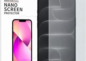 Apple iPhone 18 Pro İle Uyumlu Mat Ekran Koruyucu A3714 Yansıma Ve Parlama Önleyici Mat Yüzey, Parmak İzi Bırakmayan 9H Kırılmaz Esnek Nano Cam — %29 İndirim | Amazon TR Fırsatı