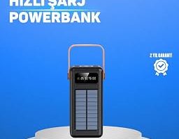 80000 mAh Yüksek Kapasiteli Powerbank Göstergeli Solar Şarj Cihazı — %30 İndirim | Amazon TR Fırsatı