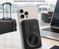 22.5W Hızlı Şarj Destekli Manyetik Powerbank Kompakt Tasarım Yeni Nesil — %22 İndirim | Amazon TR Fırsatı