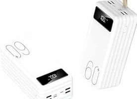 Powerbank 60.000 Mah Taşınabilir Şarj Hızlı El Fenerli Dijital Göstergeli — %29 İndirim | Amazon TR Fırsatı