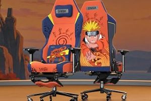 EXVEGA Andromeda Pro Naruto Edition Ergonomik Oyuncu Koltuğu — %40 İndirim | Amazon TR Fırsatı