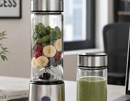 Kablosuz Cam Blender Yüksek Güçlü Smoothie Meyve Sebze Blenderı — %30 İndirim | Amazon TR Fırsatı