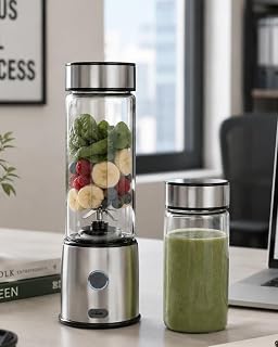 Kablosuz Cam Blender Yüksek Güçlü Smoothie Meyve Sebze Blenderı