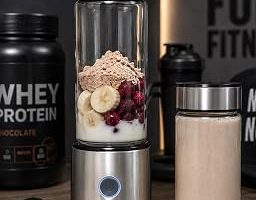 Çift Hazneli Cam Blender USB Şarjlı Smoothie ve Buz Kırıcı Blender — %30 İndirim | Amazon TR Fırsatı