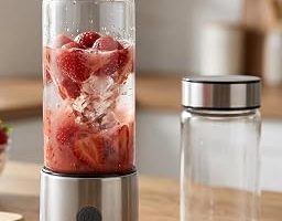 USB Type C Şarjlı Cam Blender 6 Bıçaklı Smoothie ve Shake Blender — %30 İndirim | Amazon TR Fırsatı