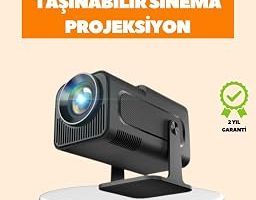 Otomatik Dikey Düzeltmeli ve Manuel Zoom Fonksiyonlu Akıllı Projektör — %34 İndirim | Amazon TR Fırsatı