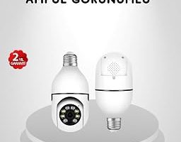 Akıllı Duylu 360° Güvenlik Kamerası – PTZ Özellikli Uzaktan Kontrollü Akıllı Kamera — %24 İndirim | Amazon TR Fırsatı