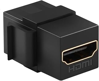 Lunatic 8960 HDMI 2.0 Dişi To Dişi Keystone Jack Adaptör Çevirici Uzatma Dönüştürücü Ara Bağlantı