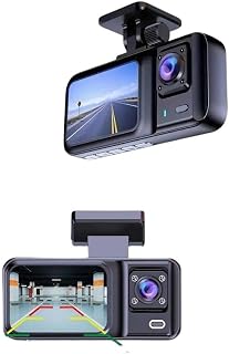 DVR Araç İçi Kamera Ön ve İç 2 İnç Ekranlı Çift Kamera