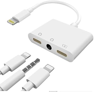 Lunatic 5647 Lightning Kulaklık Şarj Çoklayıcı Çevirici Dönüştürücü Adaptör