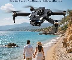 Taşınabilir Katlanabilir Drone ile Açık Alanlarda Keyifli Uçuş Deneyimi — %35 İndirim | Amazon TR Fırsatı