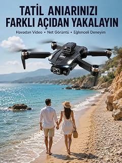 Taşınabilir Katlanabilir Drone ile Açık Alanlarda Keyifli Uçuş Deneyimi