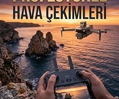 GPS Destekli Çift Kameralı Katlanabilir Drone Havadan Fotoğraf ve Video Çekimi — %35 İndirim | Amazon TR Fırsatı