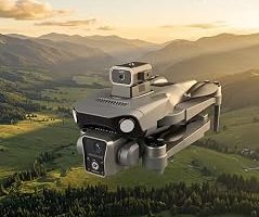 Ekranlı Kumandalı GPS Drone Çift Kameralı Katlanabilir Hava Aracı — %35 İndirim | Amazon TR Fırsatı