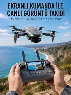 Akıllı Sensörlü Drone Canlı Görüntü Aktarımlı