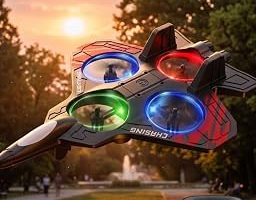 Uzaktan Kumandalı Drone Uçak LED Işıklı 360 Derece Akrobatik Hareket Özellikli — %27 İndirim | Amazon TR Fırsatı