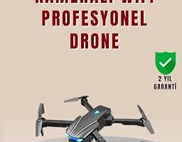 Katlanabilir 4K Kamera Drone Uzaktan Kumandalı Profesyonel Drone — %30 İndirim | Amazon TR Fırsatı