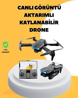 Wifi FPV Canlı Görüntü Aktarımlı Katlanabilir Drone