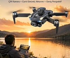 Ekranlı Kumandalı Katlanabilir Kamera Drone Hobi ve Günlük Kullanım — %35 İndirim | Amazon TR Fırsatı