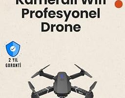Yükseklik Sabitlemeli Katlanabilir Drone 1080P 4K Kamera Seçenekli — %30 İndirim | Amazon TR Fırsatı