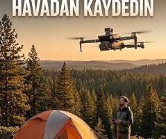 GPS Destekli Katlanabilir Çift Kameralı Drone Ekranlı Kumandalı — %35 İndirim | Amazon TR Fırsatı