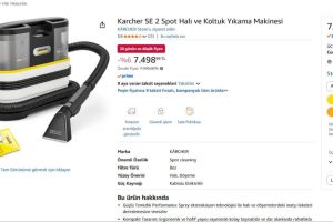 Karcher SE 2 Spot Halı ve Koltuk Yıkama Makinesi