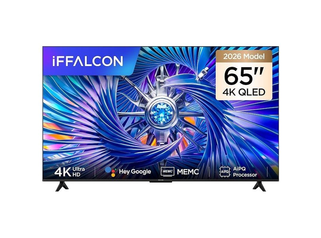 🛍️ iFFALCON 65U65A Pro 65 İnç Akıllı TV 4K QLED Renkli Quantum Crystal HDR 10+ Gaming Google TV, Dolby Vision Atmos, DTS Virtual X, MEMC, Game Master (2026 Modeli) [Enerji Sınıfı F]