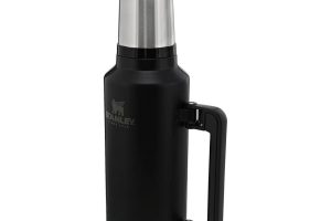 STANLEY Classic Legendary Vakumlu Termos 1.9 Litre – Mat Siyah | Paslanmaz Çelik
