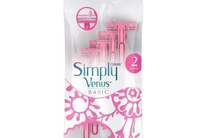 🛍️ Gillette Venus Simply Venus 2 Basic Kullan At Kadın Tıraş Bıçağı 5 Adet — %33 İndirim