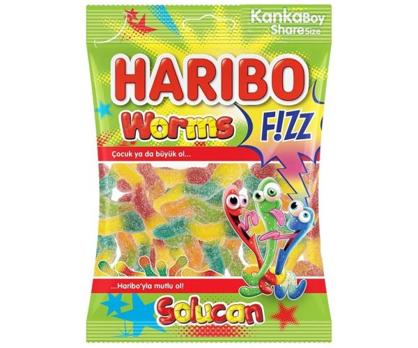 🛍️ HARIBO Ekşii Worms 70 G — %33 İndirim