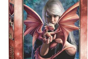 🚨 Clementoni – 1000 Parça Anne Stokes Yetişkin Puzzle – Dragonkin – 39640