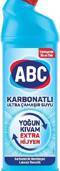 🚨 ABC DETERJAN Ultra Çamaşır Suyu Karbonatlı 750 Ml