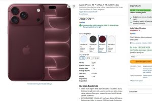 Apple iPhone 18 Pro Max, 1 TB, A20 Pro Çip