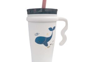 🚨 Trendix Çelik İçli Termos Bardak 1000Ml Beyaz Yunus — %10 İndirim