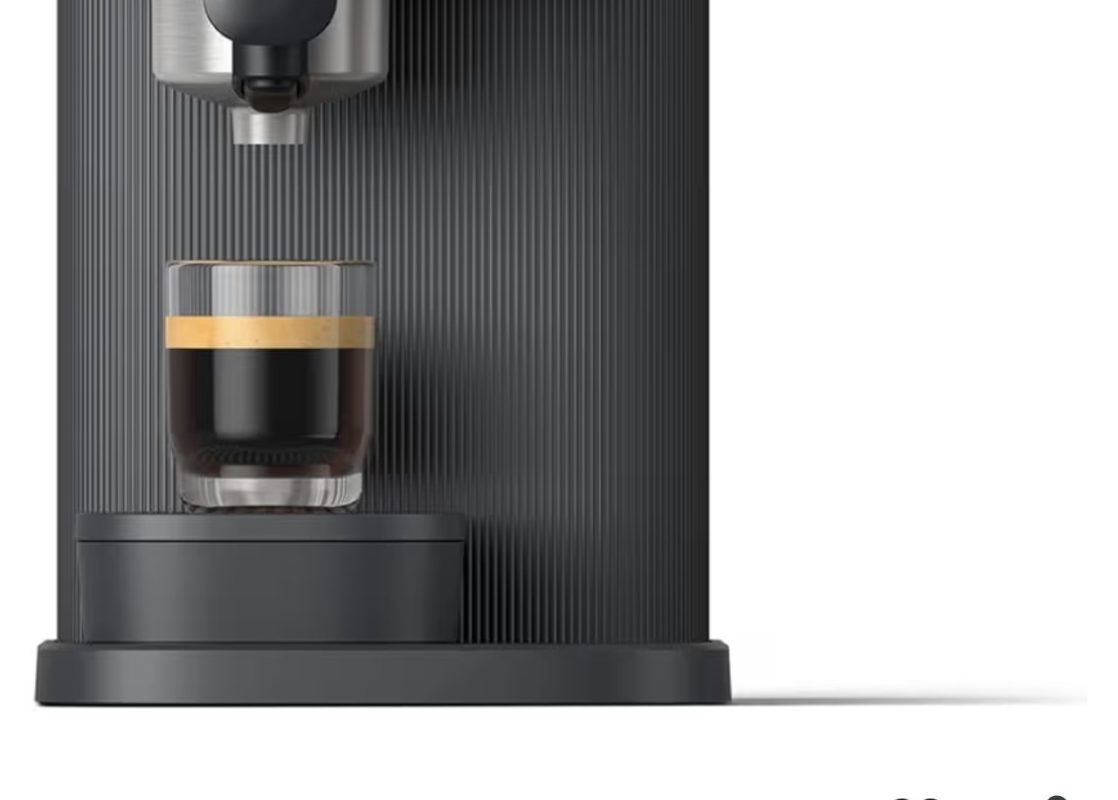 Philips Baristina Espresso Makinesi – Gerçek Espresso, Tam Kolaylık – Kompakt – 16 Bar Basınç – Entegre Öğütücü – Siyah Makine, Siyah Filtre Tutuculu (BAR300/60)