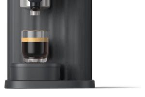 Philips Baristina Espresso Makinesi – Gerçek Espresso, Tam Kolaylık – Kompakt – 16 Bar Basınç – Entegre Öğütücü – Siyah Makine, Siyah Filtre Tutuculu (BAR300/60)