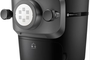 Philips Makarna Makinesi Serisi 7000 – ProExtrude Teknolojisi, Otomatik Tartım, Tam Otomatik, Akıllı Depolama, 8 Şekilli Disk, Siyah (HR2665/93)