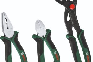Bosch Home and Garden Pense Seti 3 Parça Premium (Pense, Yan Keski, Boru Anahtarı)
