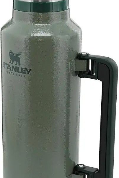 STANLEY Classic Legendary Vakumlu Termos 1.9 Litre – Yeşil (Hammertone Green) | Paslanmaz Çelik