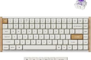 🛒 Keychron K2 HE RGB Manyetik Switch 2.4 GHz Kablosuz İngilizce Ahşap Kenarlı Beyaz Klavye — %11 İndirim