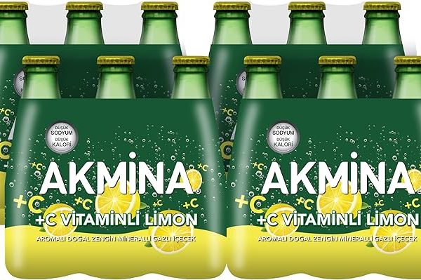 🚨 Akmina Limon Aromalı 200ml x 24