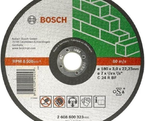 🚨 Bosch Accessories Bosch Professional kesme diski 180 x 3 mm F taş
