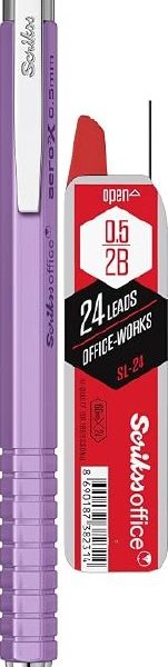 🚨 SCRIKSS OFFICE Aero-X Versatil 0.5 Mm Mor & SL-24 Min 2B 2’Li Blister