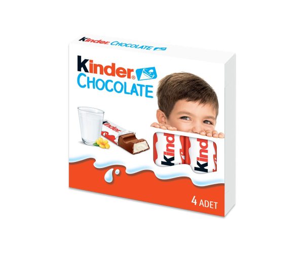 🚨 Kinder Çikolata 4’lü 50 Gr — %20 İndirim