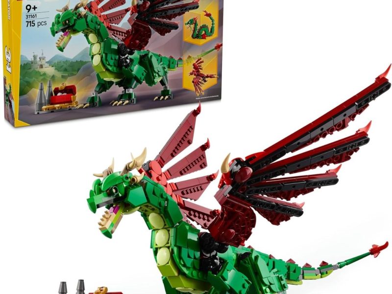 LEGO Creator 3’ü 1 Arada Orta Çağ Ejderhası 31161